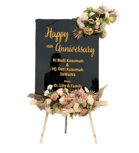 Papan Bunga Akrilik Ancol